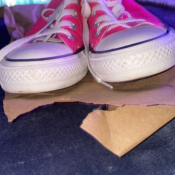 strawberry pink dup converse - Picture 6 of 13